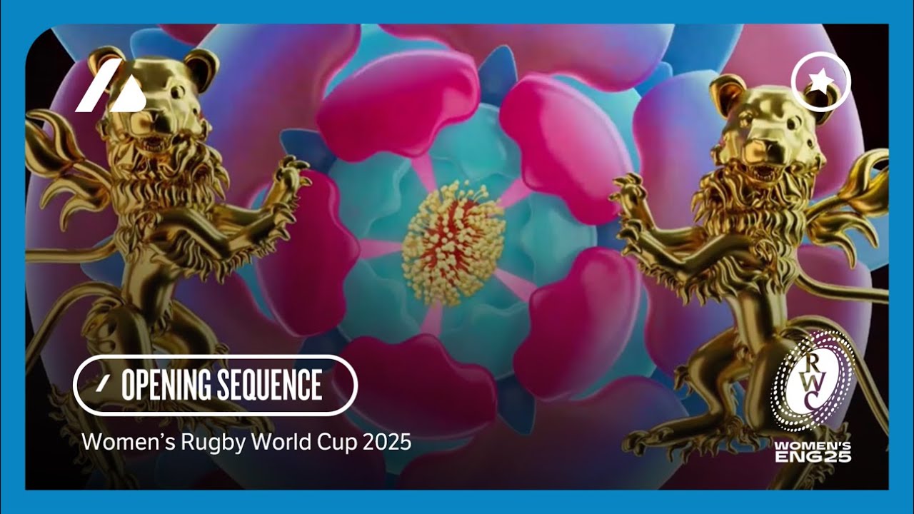Women's Rugby World Cup 2025 - Broadcast Opening Sequence