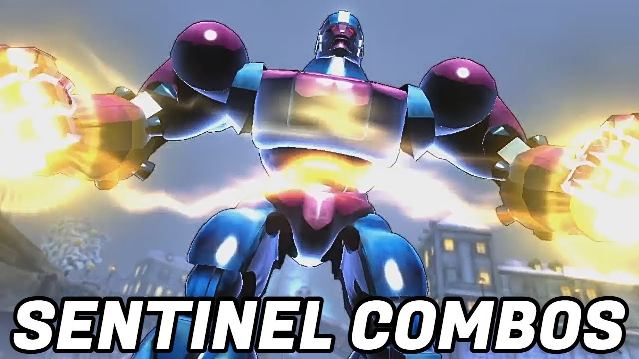 UMVC3 - SENTINEL SOLO COMBOS!