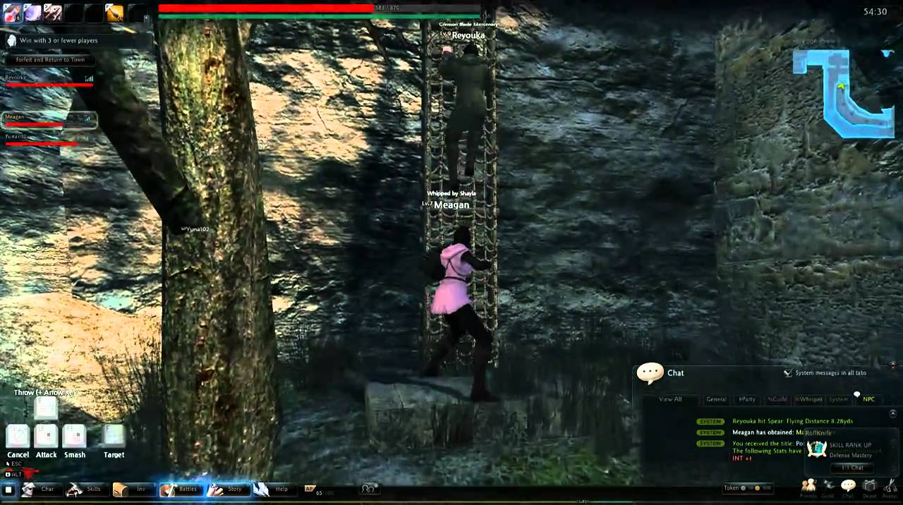 Vindictus [EAOBT] Trying out Fiona.