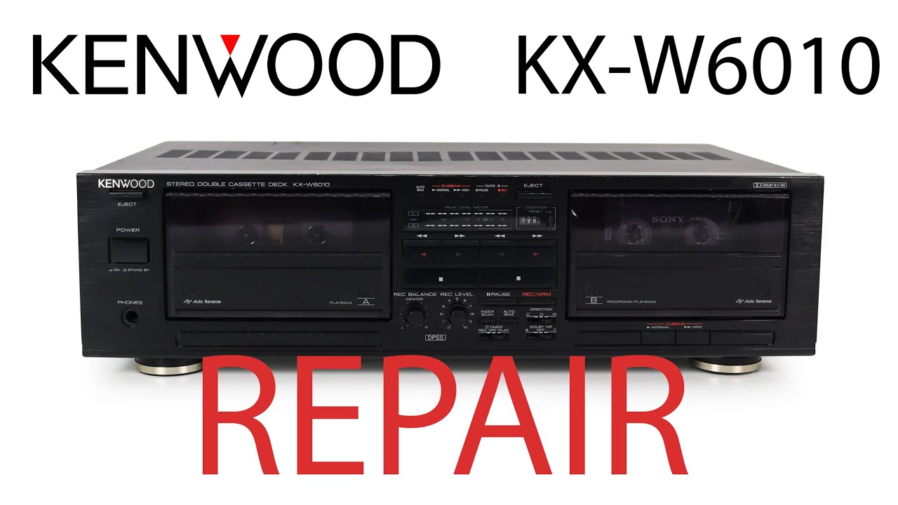 Kenwood KX-W6010 repair video