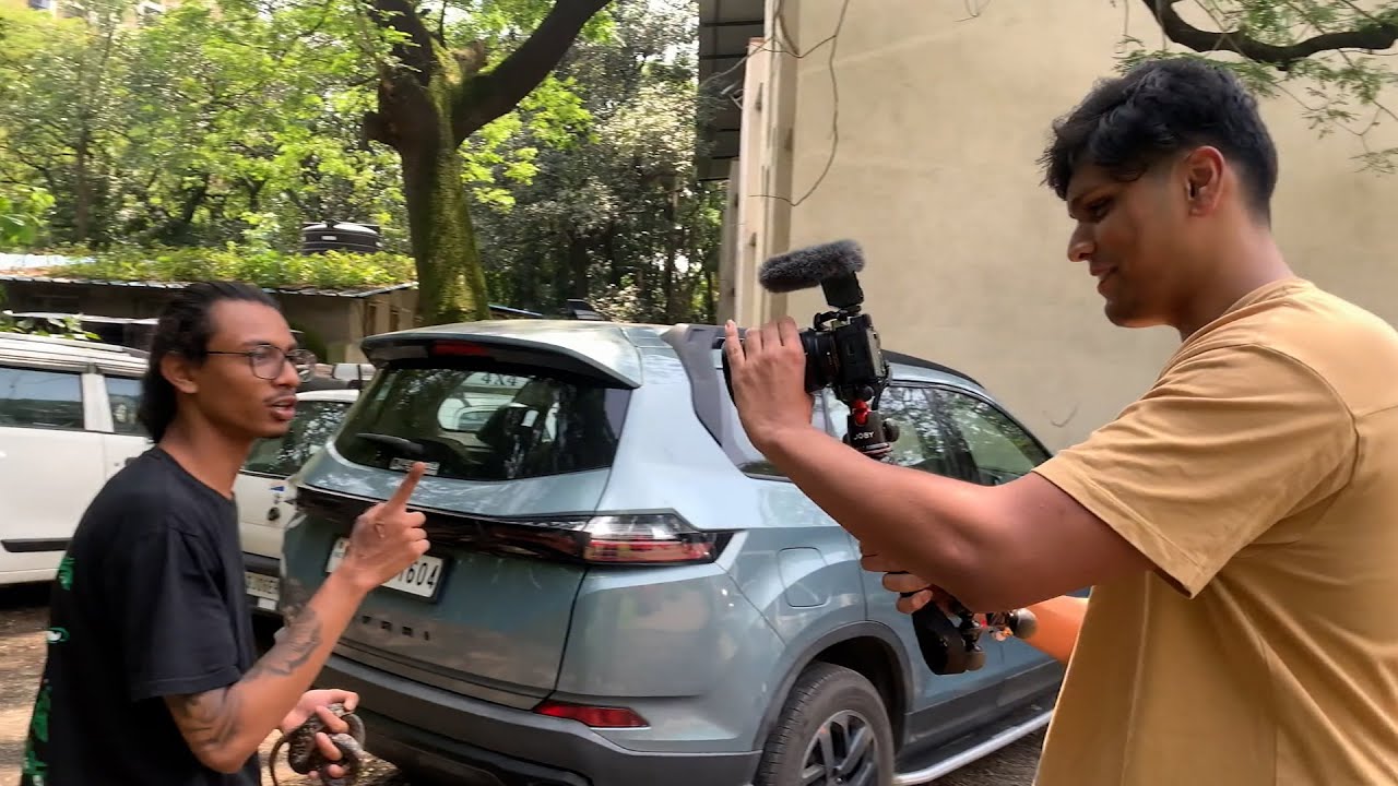 SNAKE RESCUE AND PRANK WITH @Mythpat | BTS