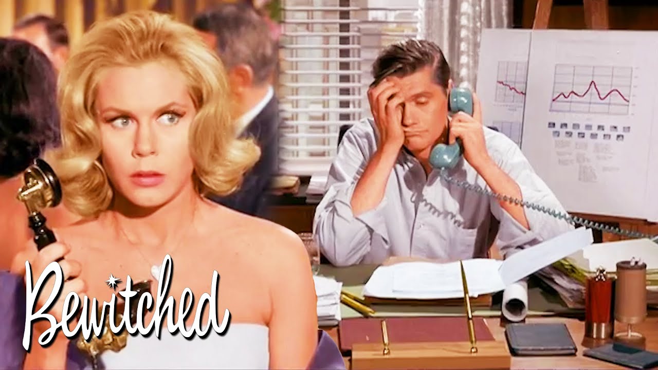 Darrin Discovers Samantha's Location | Bewitched