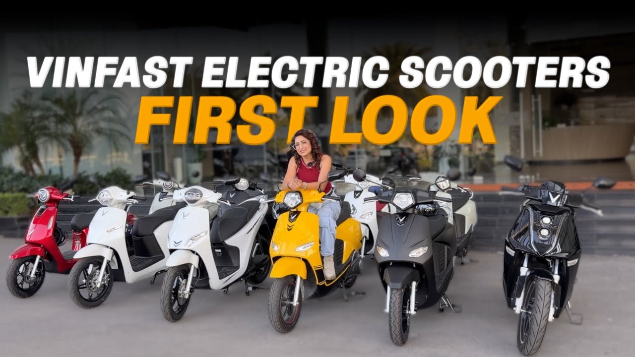 Upcoming VinFast Electric Scooters Walkaround: EV Maker Confirms India Launch In 2026