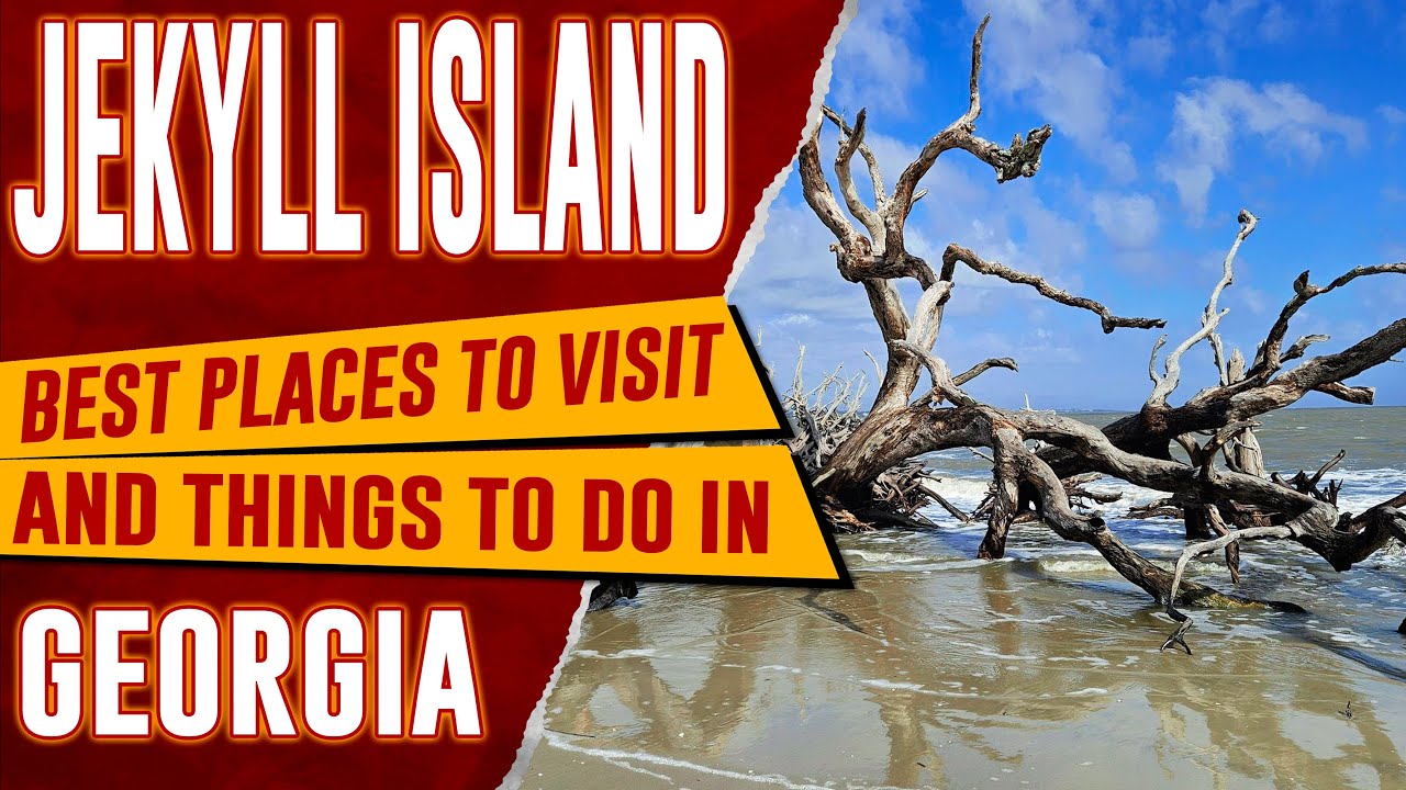 JEKYLL ISLAND, GEORGIA - Best Things to Do | Top Places to Visit in Jekyll Island | Driftwood Beach