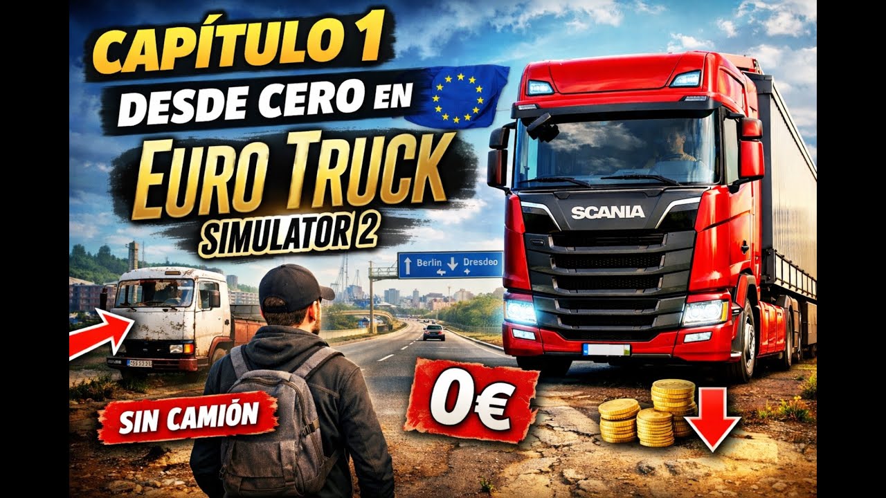 CAPÍTULO 1 | Empezando desde CERO en Euro Truck Simulator 2 🚛 | Modo Historia