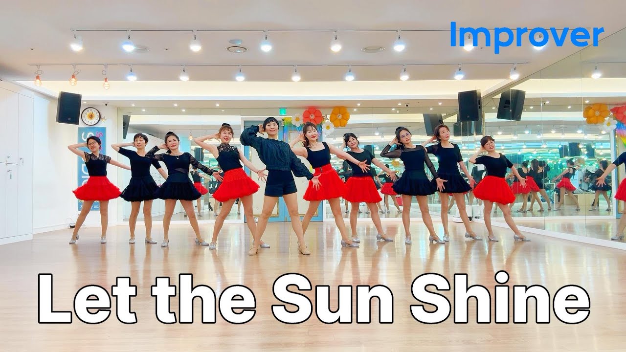 Let the Sun Shine Line Dance (Improver)