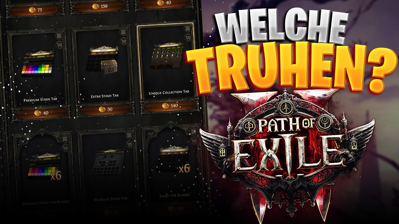 DIESE Truhenf&auml;cher sind die WICHTIGSTEN - Path of Exile 2 Anf&auml;nger Guide