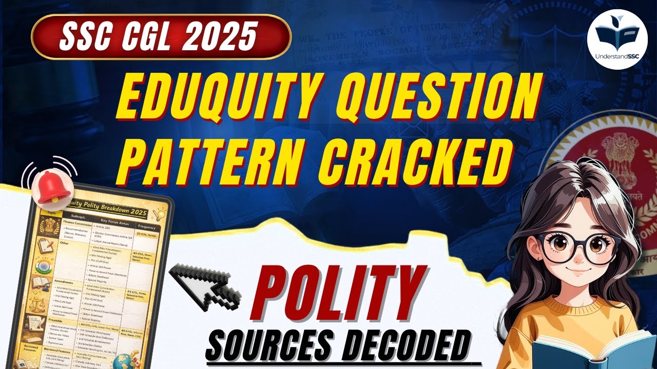 POLITY EXPERT Reveals TOP 5 SSC CGL Topics You Need to Know