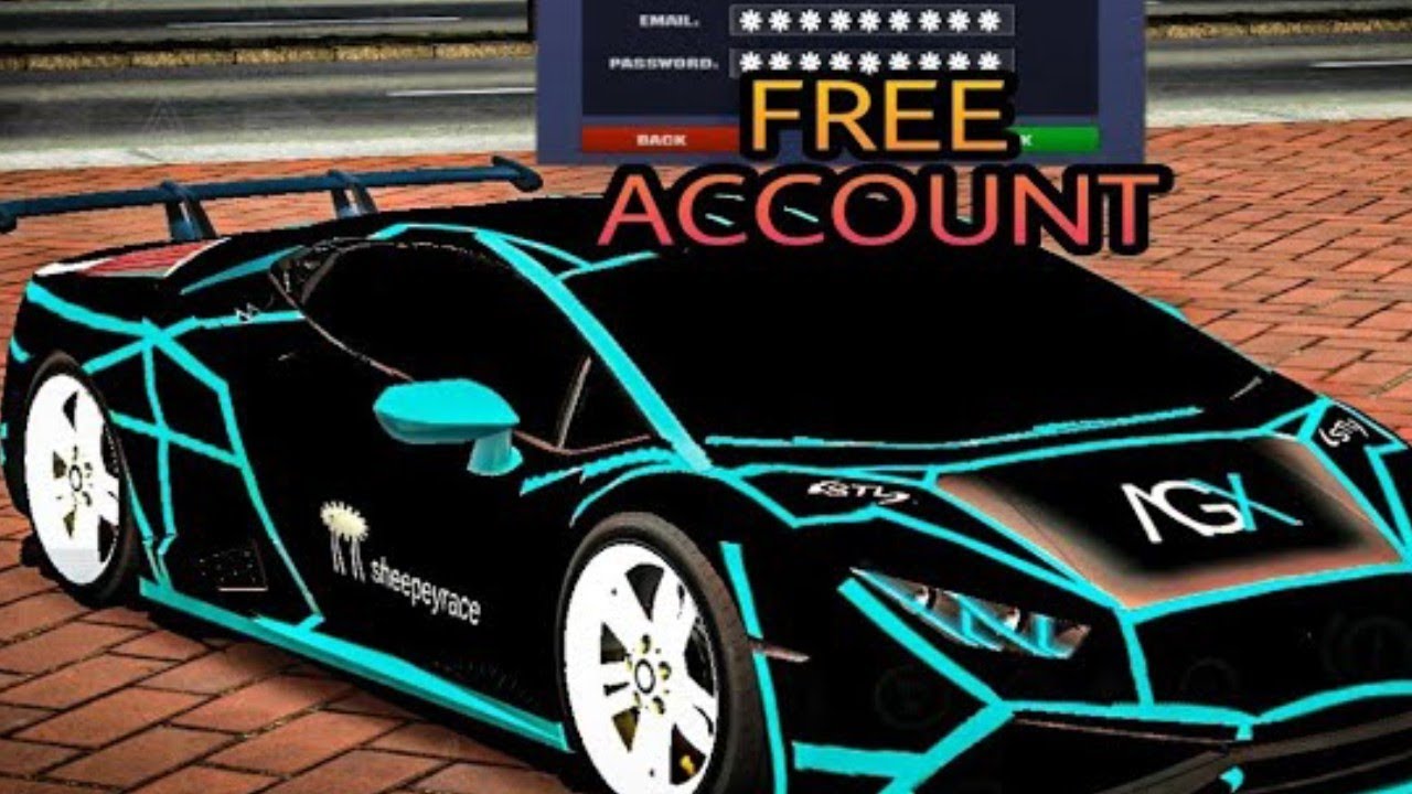 8 free accounts (car parking multiplayer) (design,glitch,200hp)