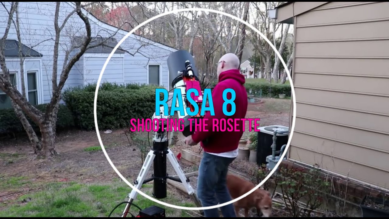 ***Roswell Astronomy Remastered*** (03/23/19) Shooting the Rosette with the 8