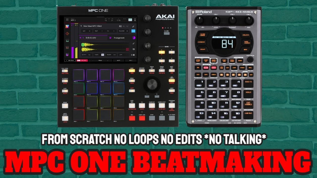 MPC One Beat Making Real Time No Edits