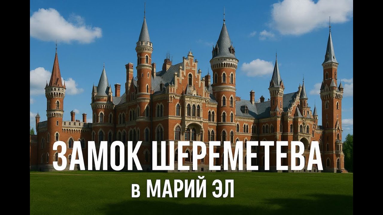 В замок Шереметева в холодные майские, небольшой влог из Марий Эл