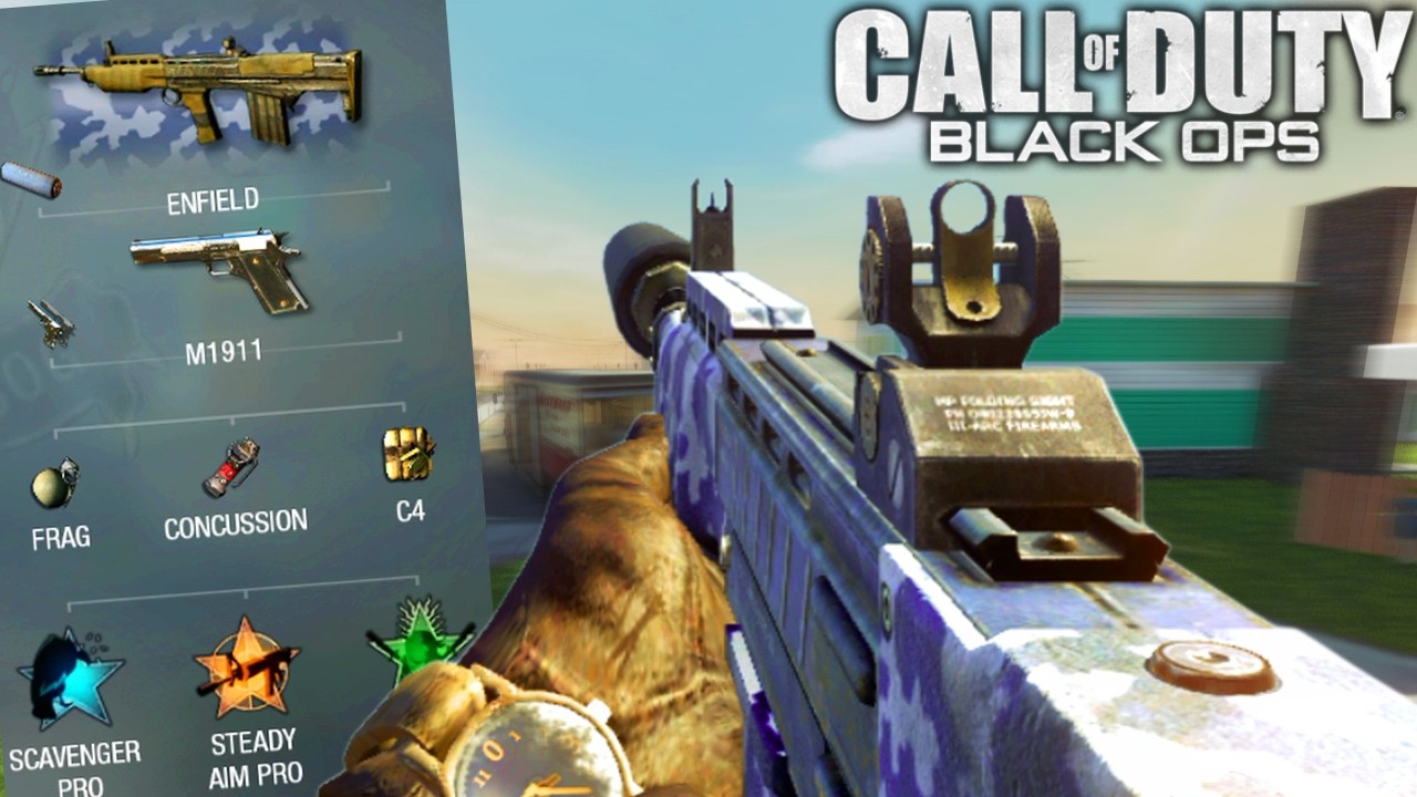 The Enfield Is The Worst Of The Best Guns In Black Ops 1