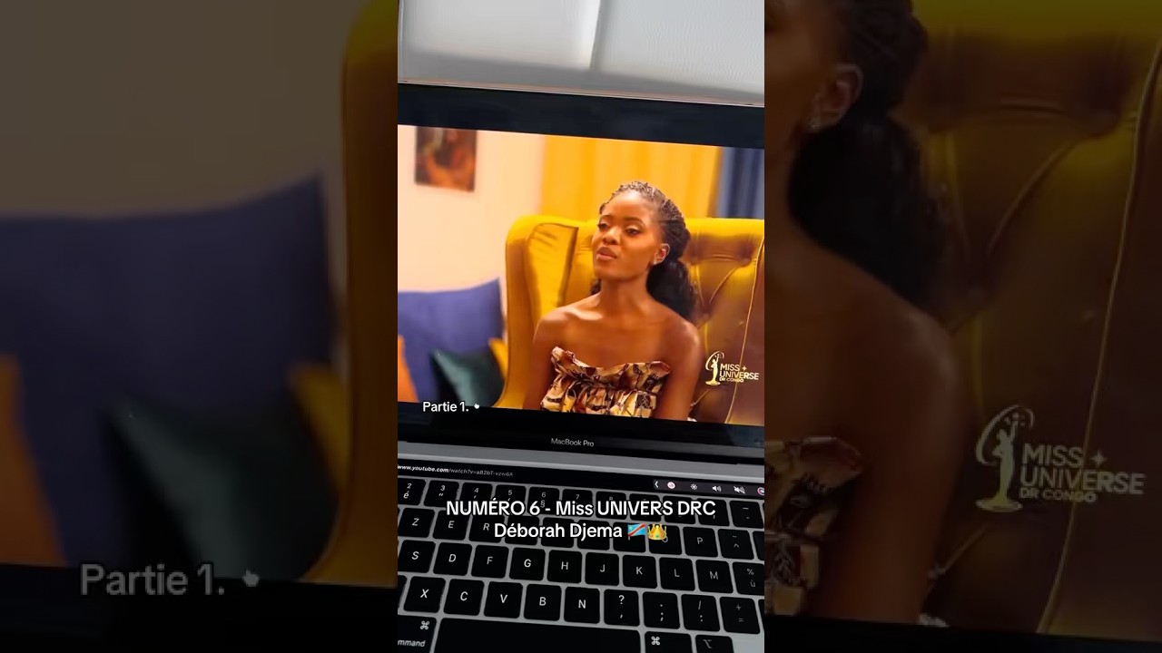 Miss Universe RD Congo 🇨🇩 Déborah DJEMA Numéro 6 - Projet social