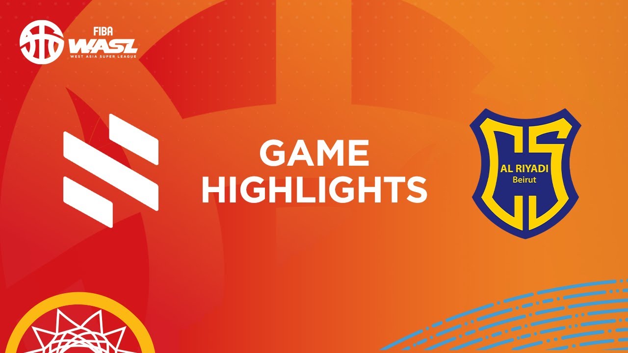 FIBA WASL 24/25 West Asia League Round 1 | SAGESSE SC VS AL RIYADI CLUB | GAME HIGHLIGHTS