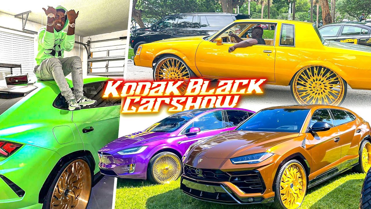 Kodak Black Birthday Bash Carshow In Pompano