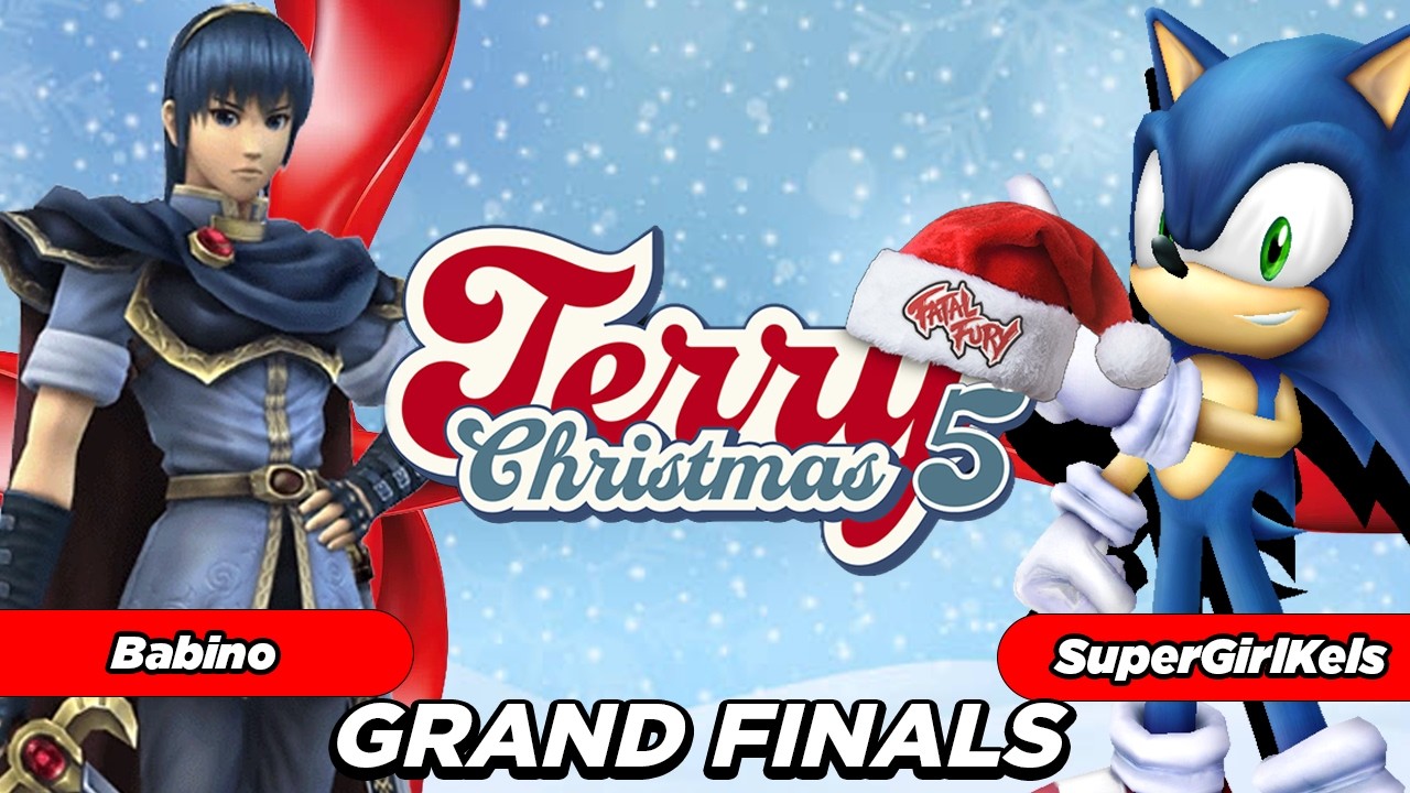 GRAND FINALS - Terry Christmas 5: Babino (Marth) Vs. SuperGirlKels (Sonic)