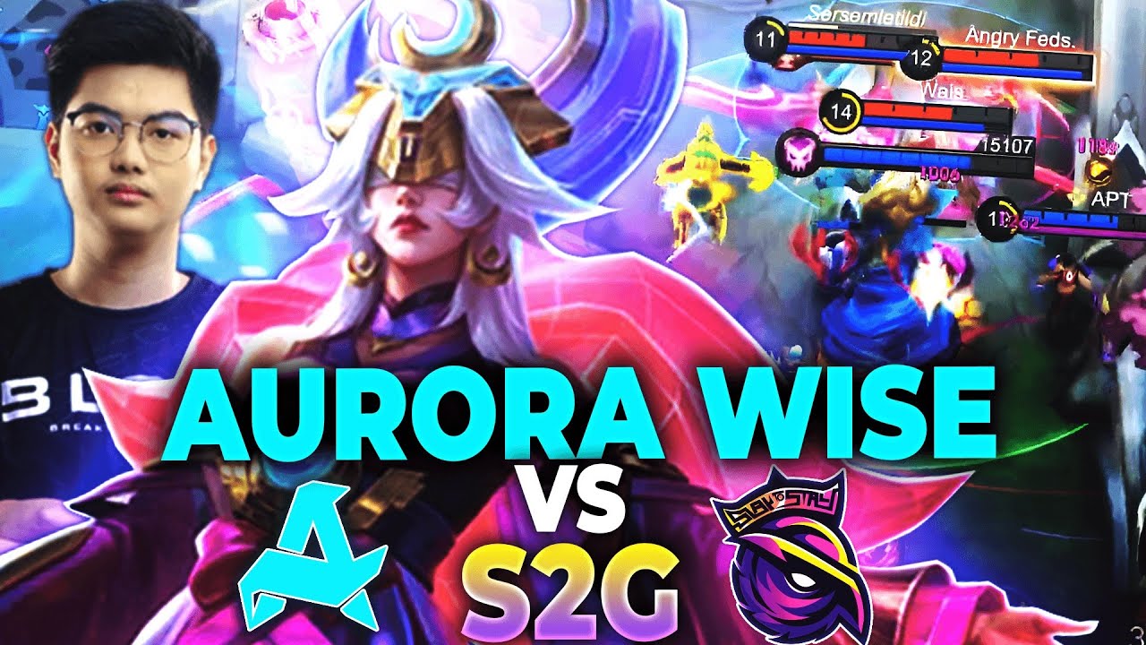 AURORA Wise vs S2G Random 5 Ranked in PH Server | MLBB