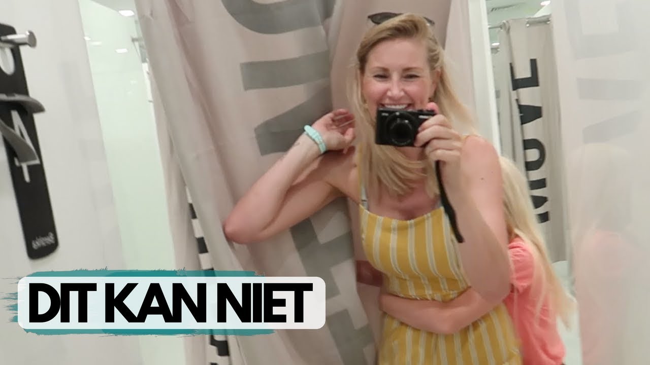WIJ KOPEN EEN OUTFIT VOOR ELKAAR 😎BERSHKA & ZARA | Vlog #355 | Diesna Loomans
