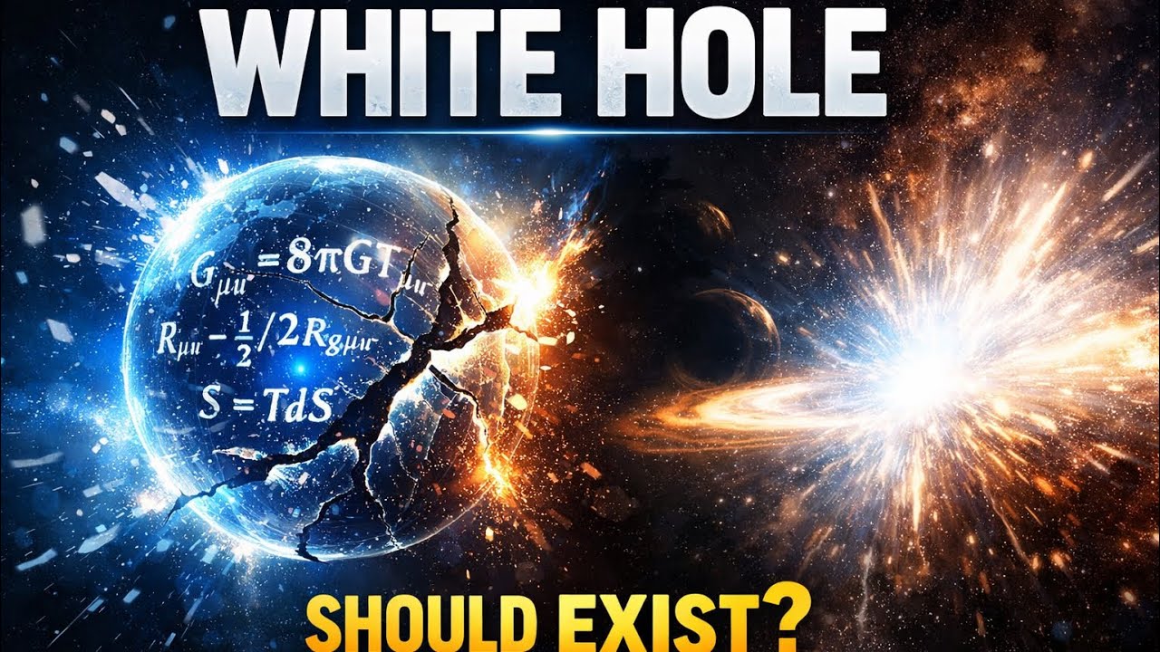 White Holes Exist in Math… So Why Don’t They Exist?”