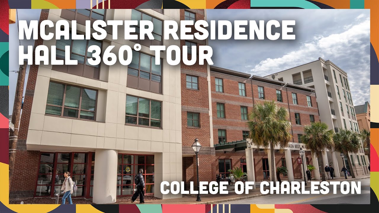 4K 360° Residence Hall Tour -- McAlister Hall Example 1 -- College of Charleston