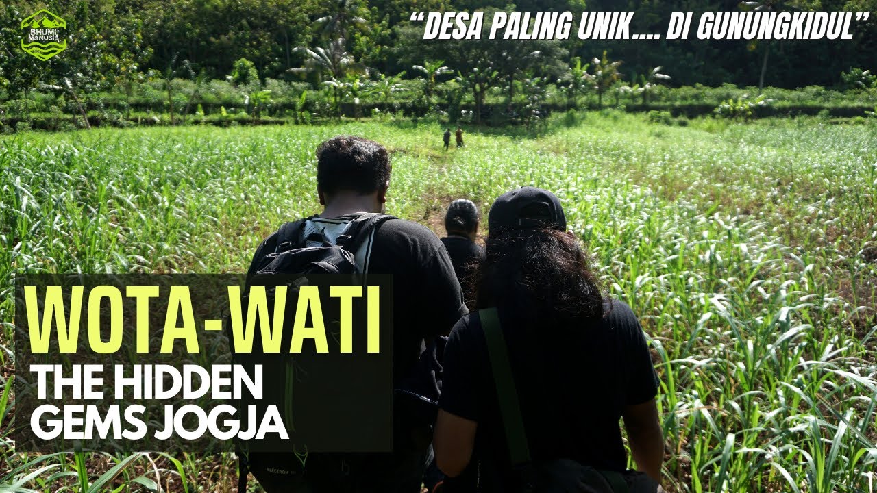 THE HIDDEN GEMS - WOTA -WATI | DESA PALING UNIK DI INDO | LEMBAH KERING BENGAWAN SOLO PURBA SADENG
