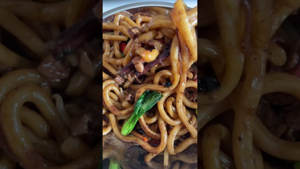 cheap stir fry udon noodles #udon #stirfryrecipe #cheaprecipes 