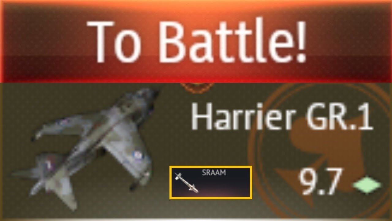 The Luxury Corpse Jet with Super Short-Range Missile (Harrier GR.1)