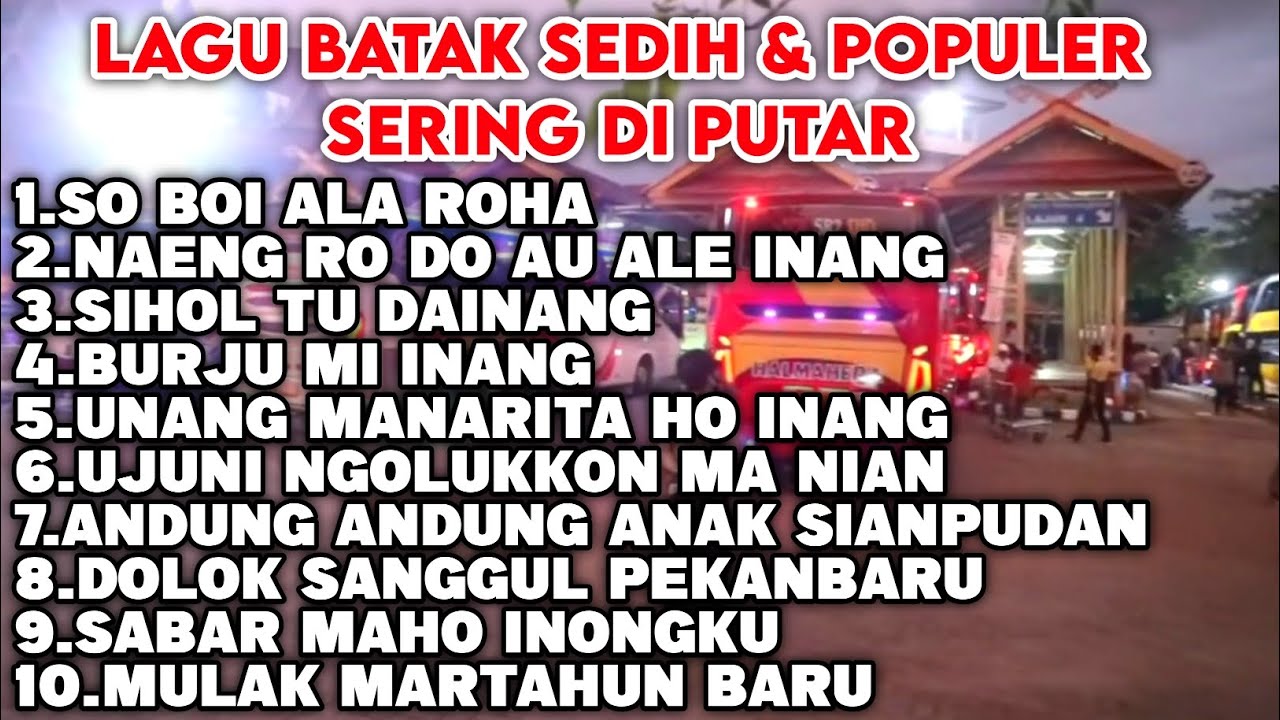 LAGU BATAK SEDIH SERING DICARI & POPULER | Mauliate Amang Inang