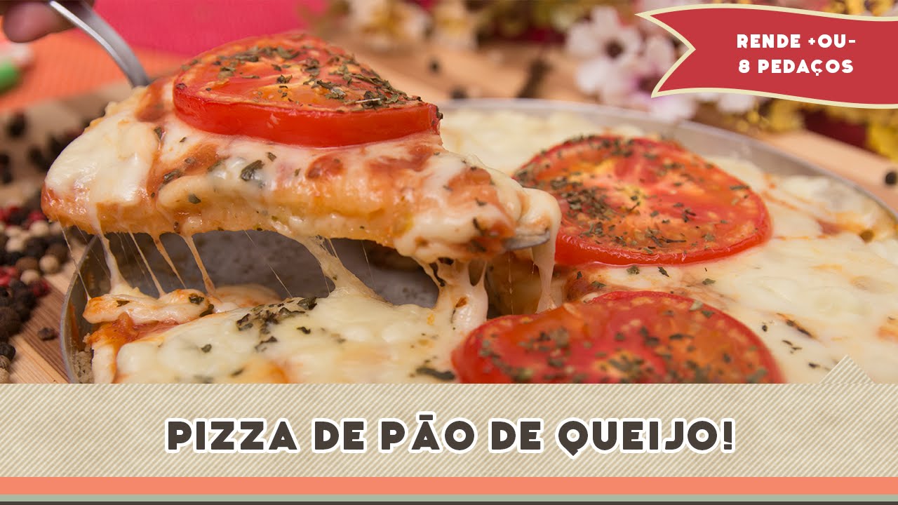 Pizza de Pão de Queijo - Receitas de Minuto #164