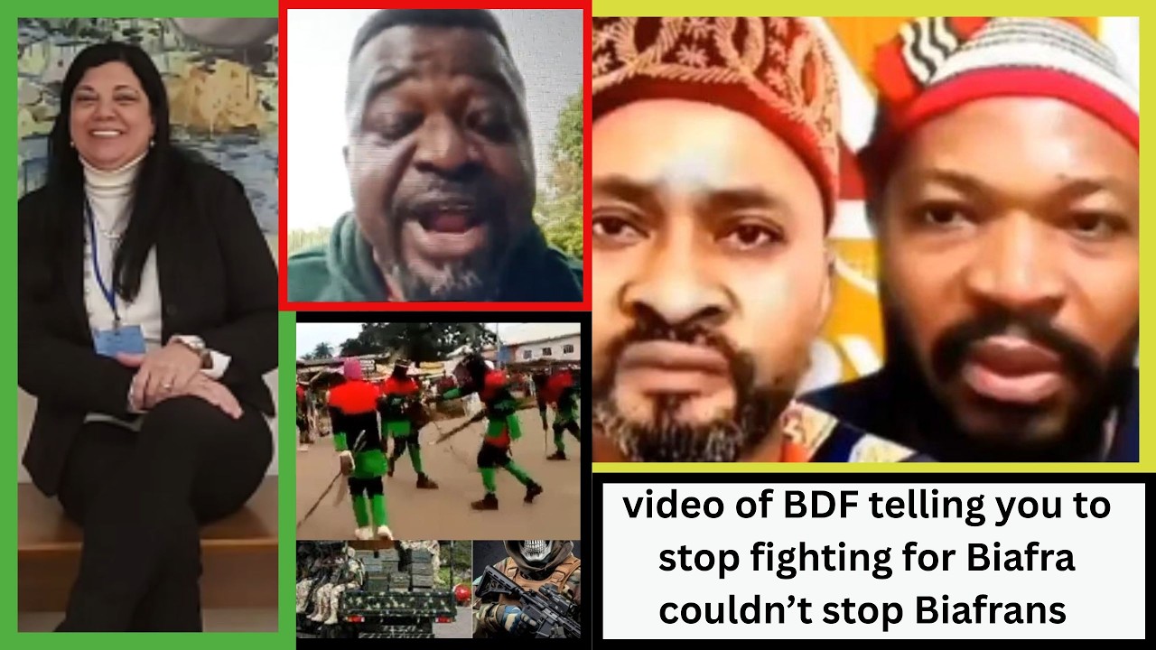 ANGEL MAKEUP VIDEO TELLING YOU TO STOP FIGHTING FOR BIAFRA  