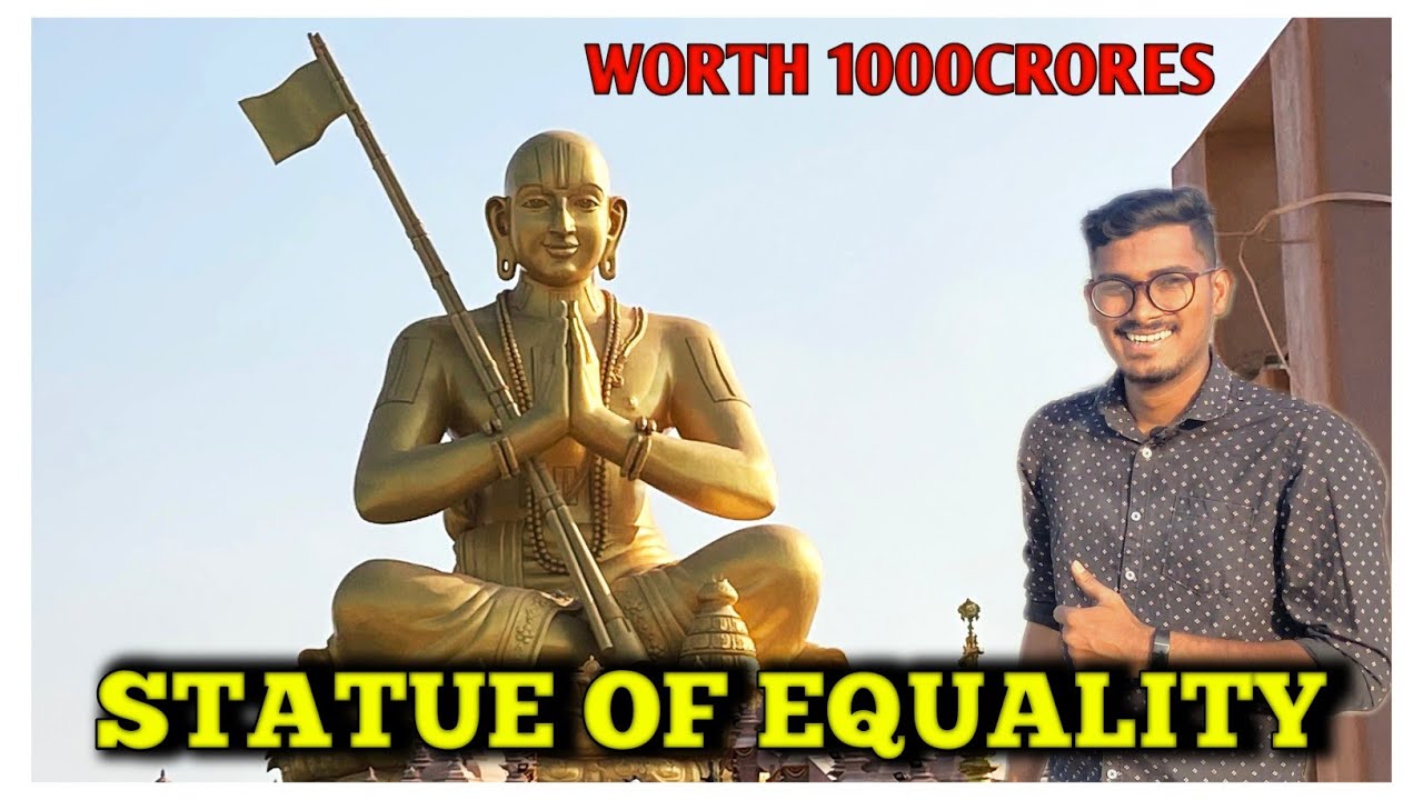 Statue Of Equality Vlog | World's Second Tallest Statue Ramanujacharya |Vinay Christi vlogs