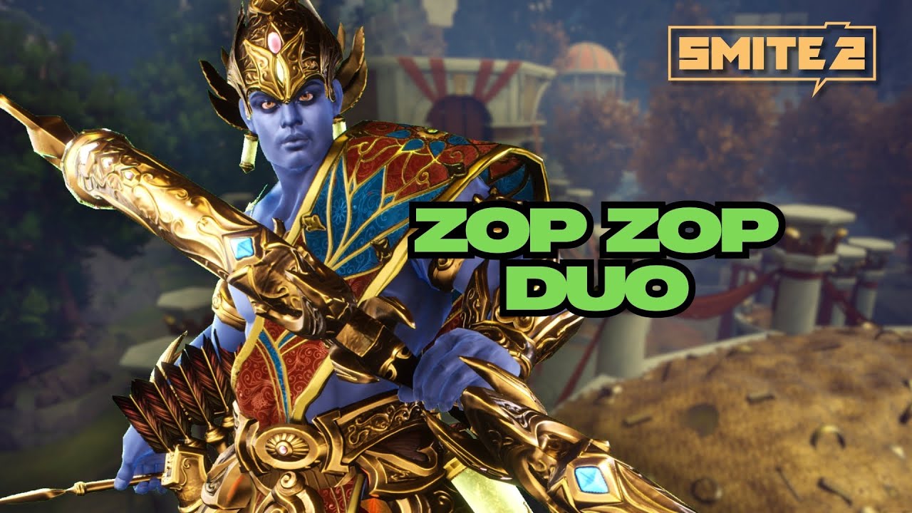 ЗОП ЗОП ДУО! ГЕЙМПЛЕЙ SMITE 2 РАМА