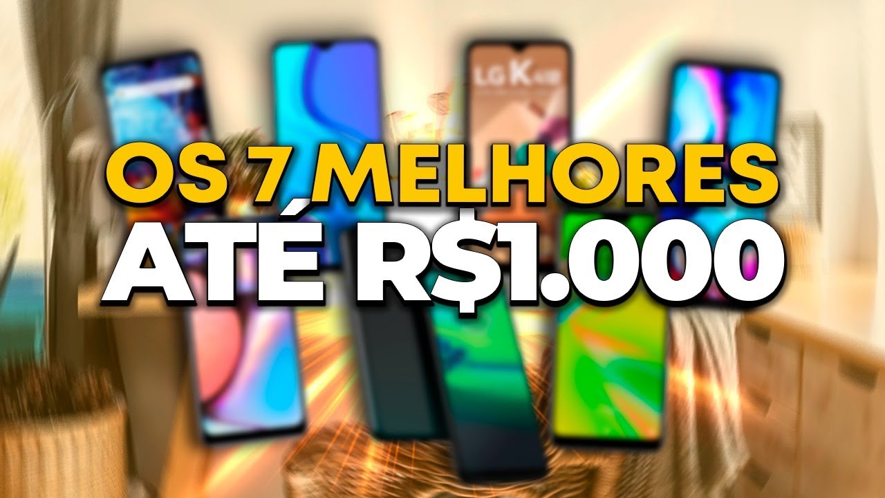 TOP 7 MELHORES CELULARES Para Comprar HOJE Até 1000 Reais | Celular Bom e Barato 2021