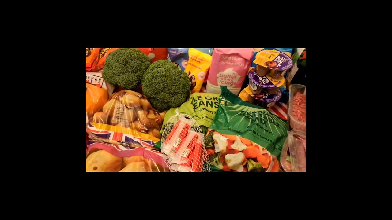 My Sainsbury's Weekly Shop Cost £29.31!