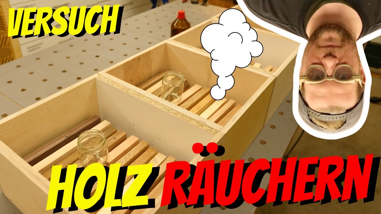Wir räuchern Holz ohne Rauch💨 4 Wochen Experiment 🤓🔥💨