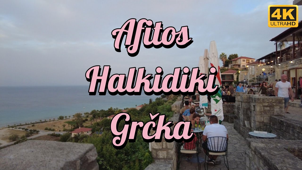 Afitos, walking tour 4K