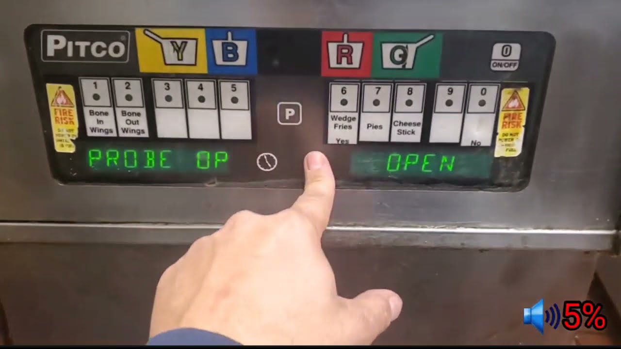 PITCO Fryer Says Probe Open But The Probe Is Good