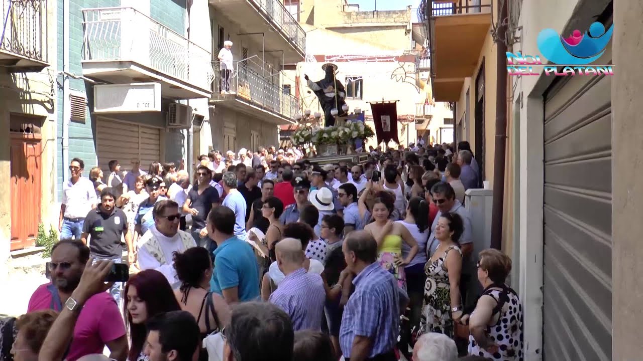 Processione San Calogero Eremita Campofranco   27/07/2014