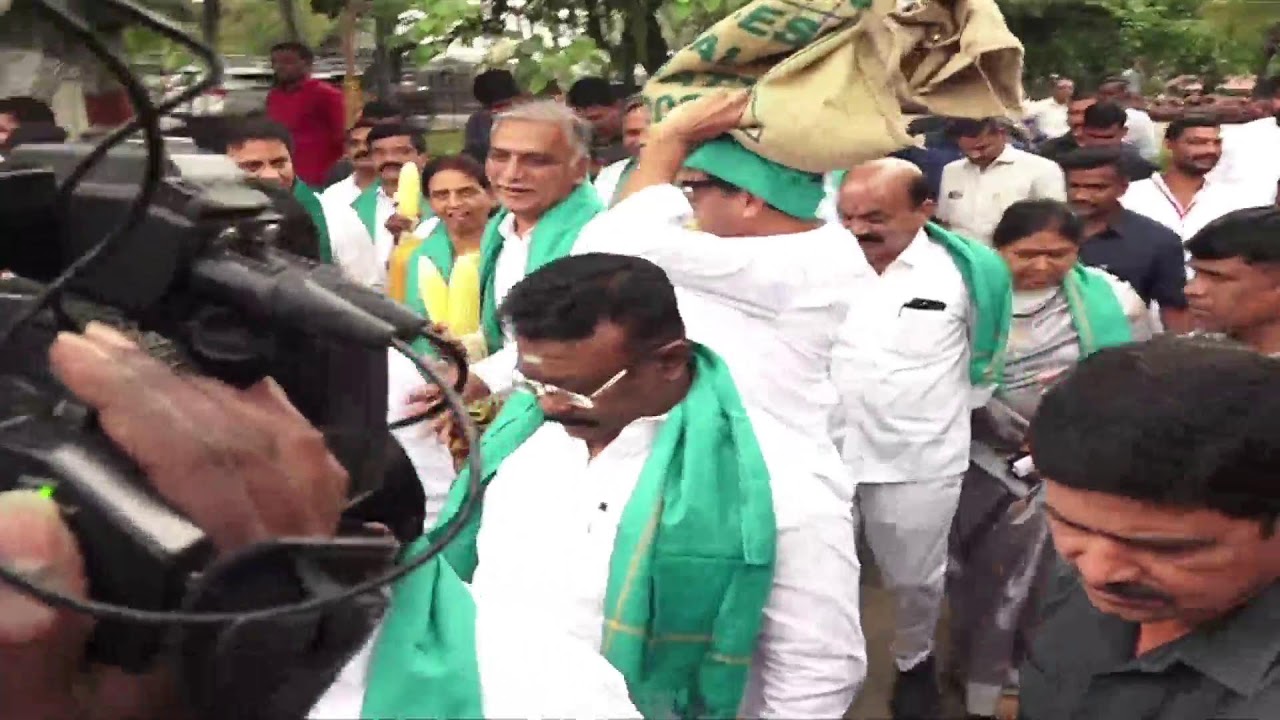 LIVE: BRS MLAs Rally From Gun Park to Assembly | T News