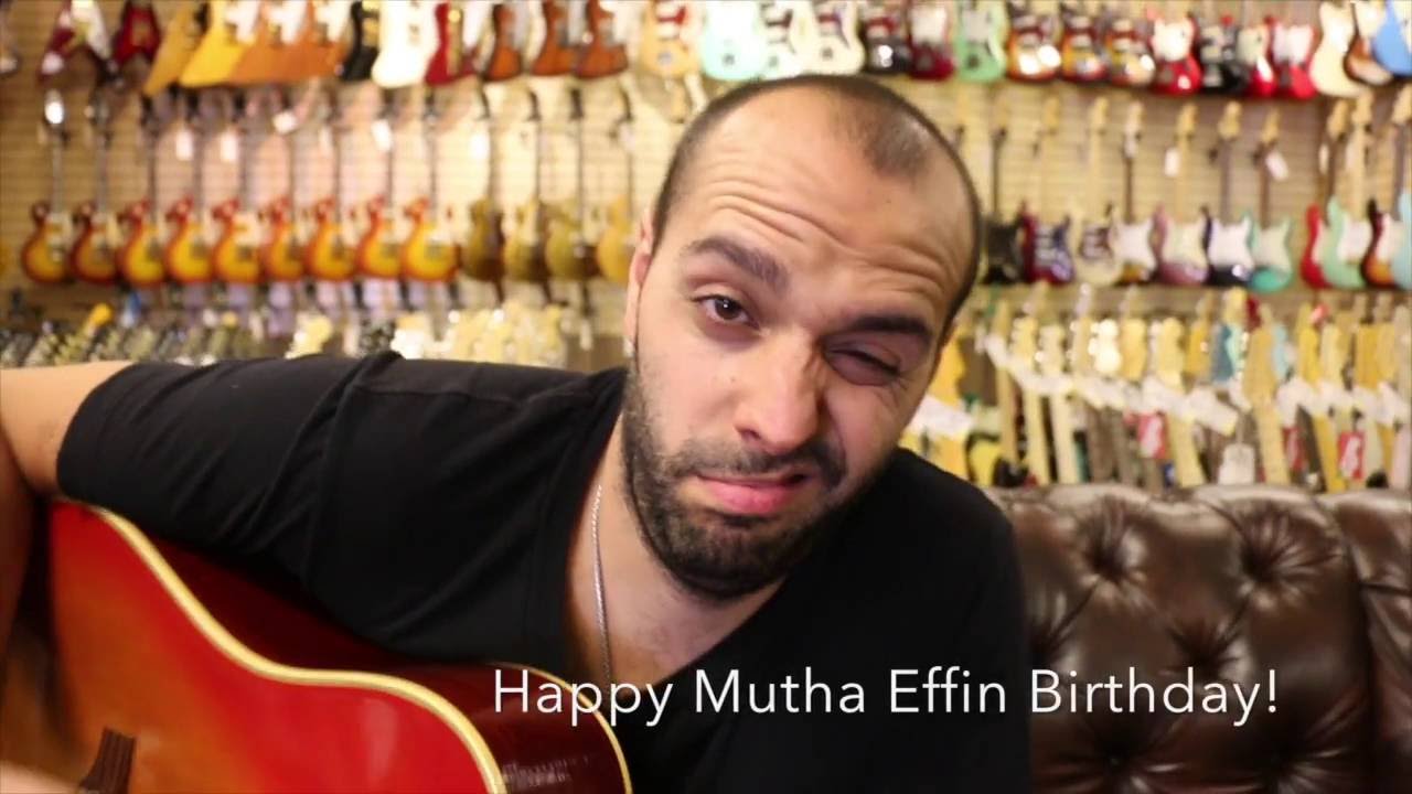 Неудачные дубли гитарного выступления дня | День рождения Марка