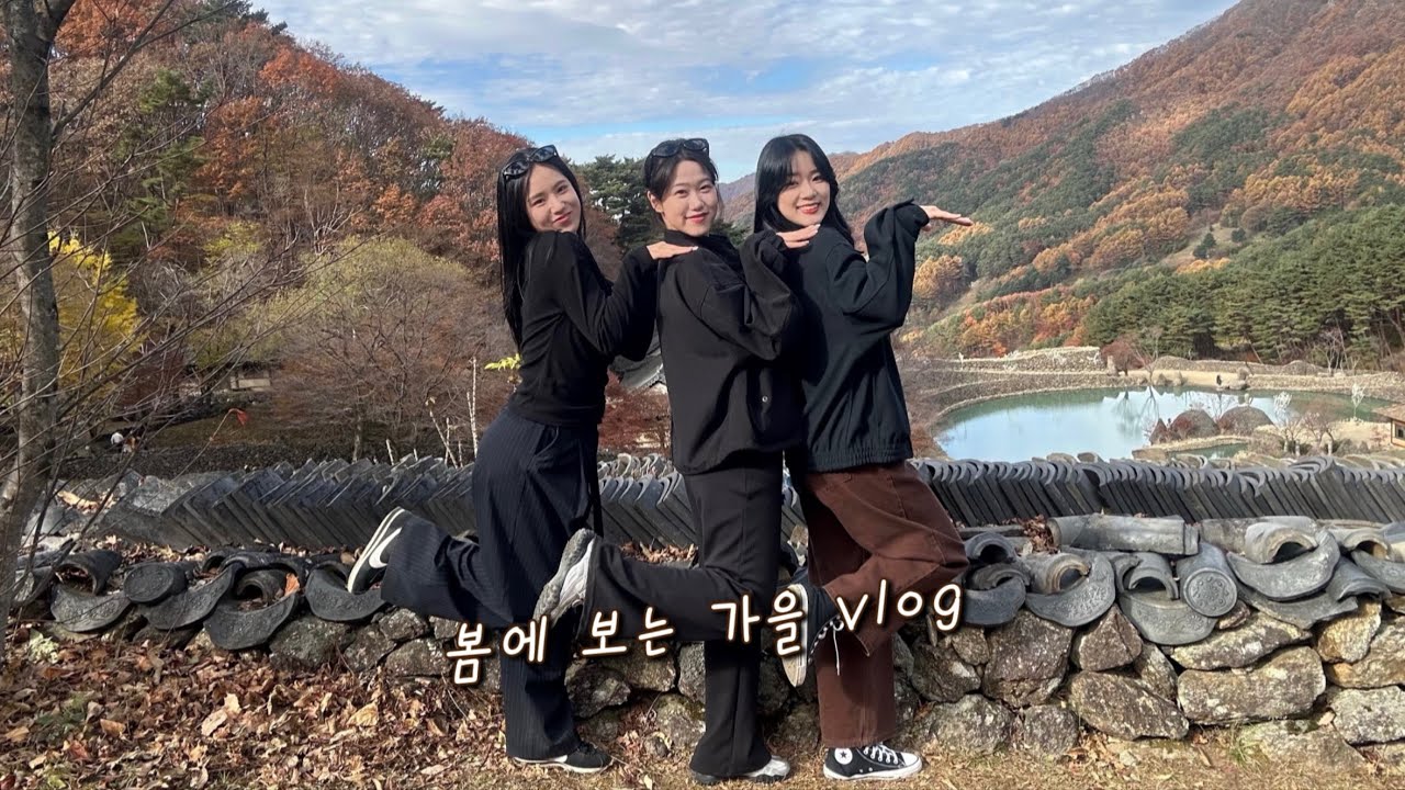 봄에 보는 가을 vlog
