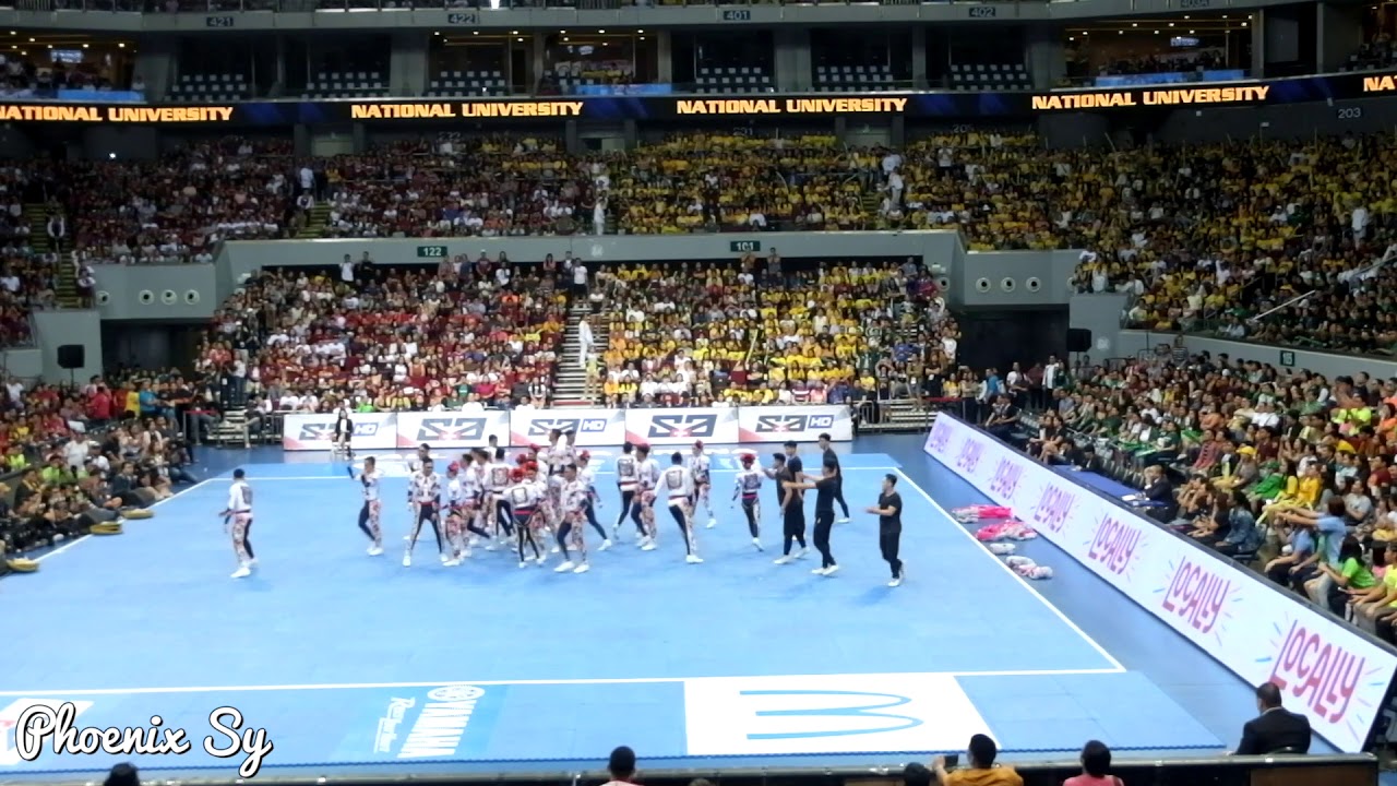 NU Pep Squad - 2018 UAAP CDC | Side Patron View