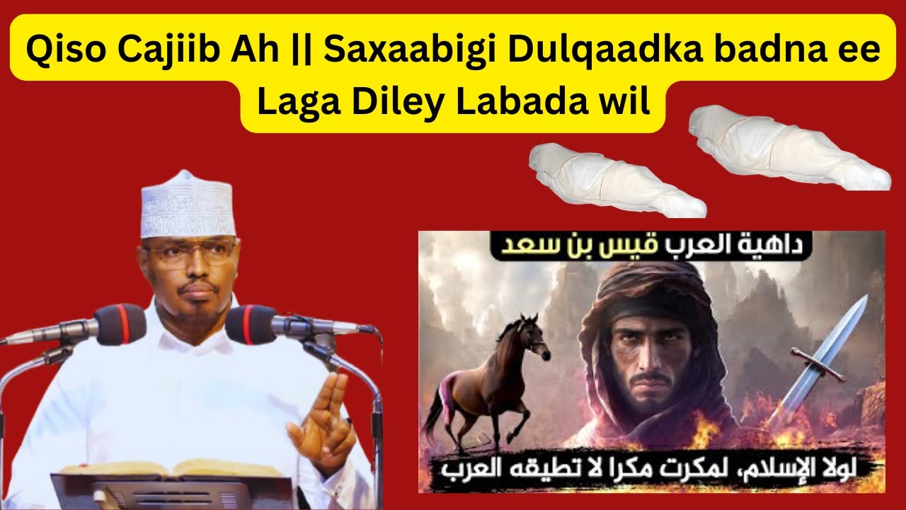 Qiso Cajiib Ah || Saxaabigi Dulqaadka badna ee Laga Diley Labada wil Sh Xassaan Xusein