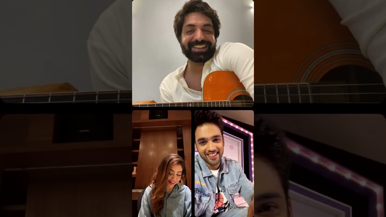 NitiTaylor and ParthSamthaan Instagram live