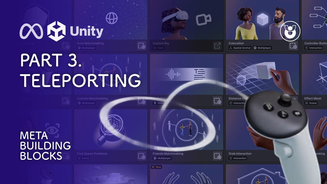 Мета-строительные блоки в Unity (Часть 3) | Телепортация