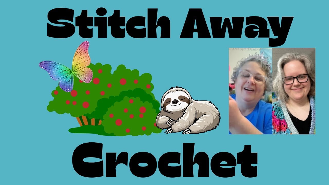 Совместная работа Stitch Away и @1Hook2Hands над вязанием крючком 
