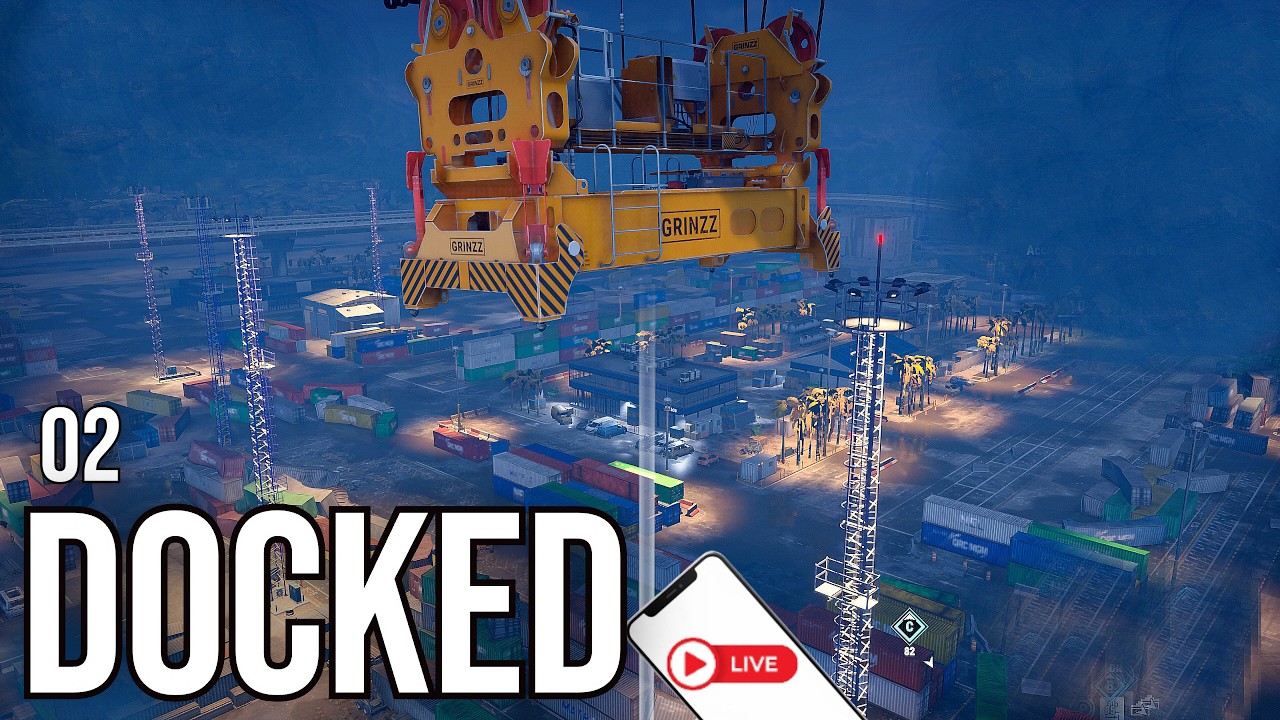VERTICAL GAMEPLAY DOCKED | DAY 2 CONTAINER BUSINESS #shorts #gaming #livestreams