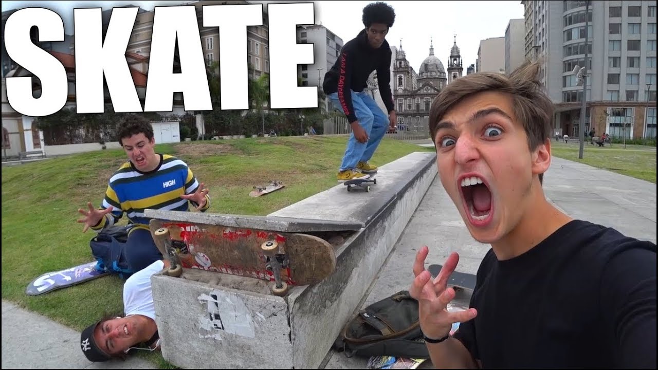 QUEBRANDO TUDO!!! - SKATE NO RJ