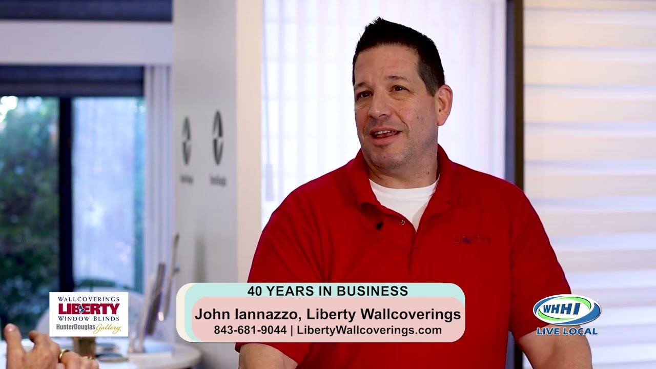 CAROLINA WOMEN | John Iannazzo: 40 Years in Business! | Liberty Wallcoverings | WHHITV